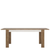 Axton Fordham Extending Dining Table + 4 Milan High Back Chair White