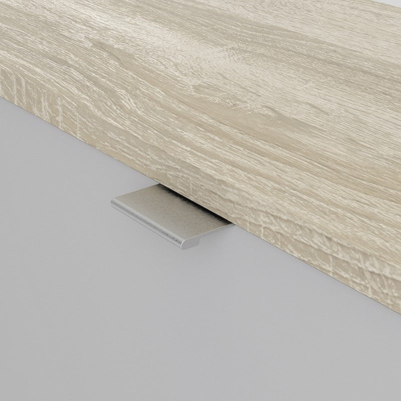 Axton Choctaw Shoe Cabinet With 3 Tilting Doors And 2 Layer In Oak Structure White