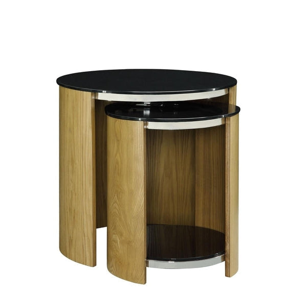 Jual Furnishings San Marino Oak Nest Of Tables