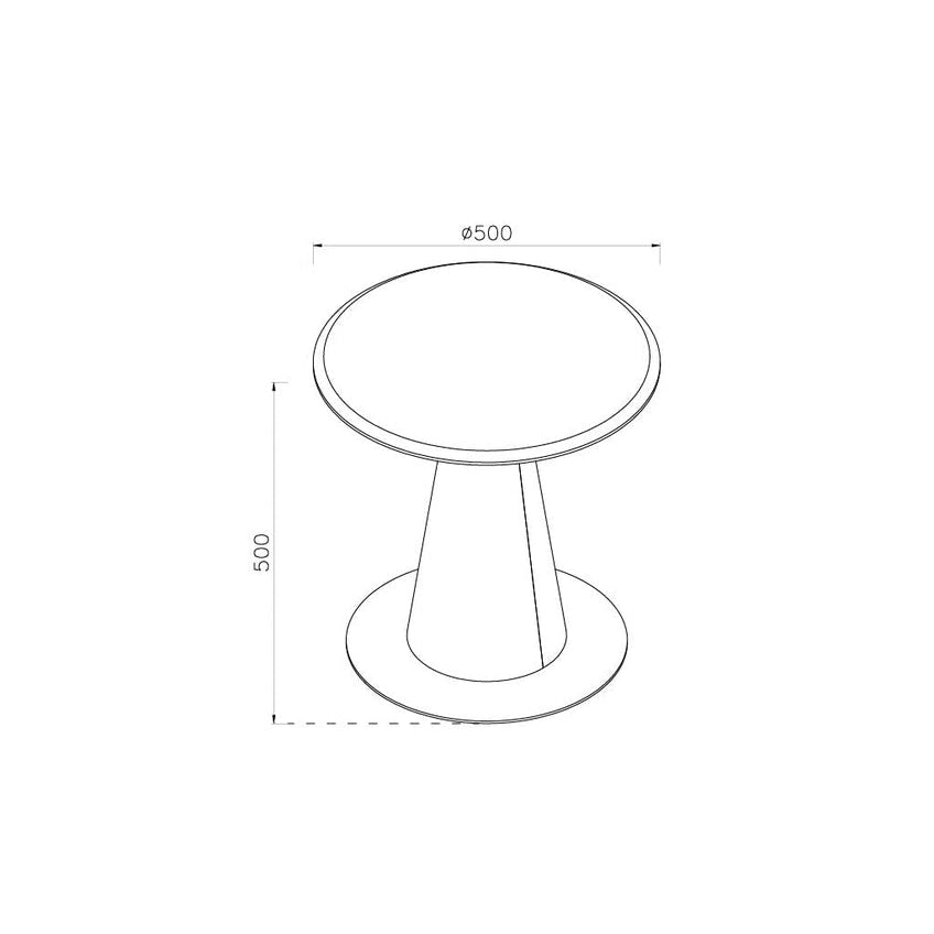 Jual Furnishings Siena Lamp Table Oak JF319