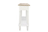Bodiam Rochester 2 Drawer Console Table with Shelf Antique White