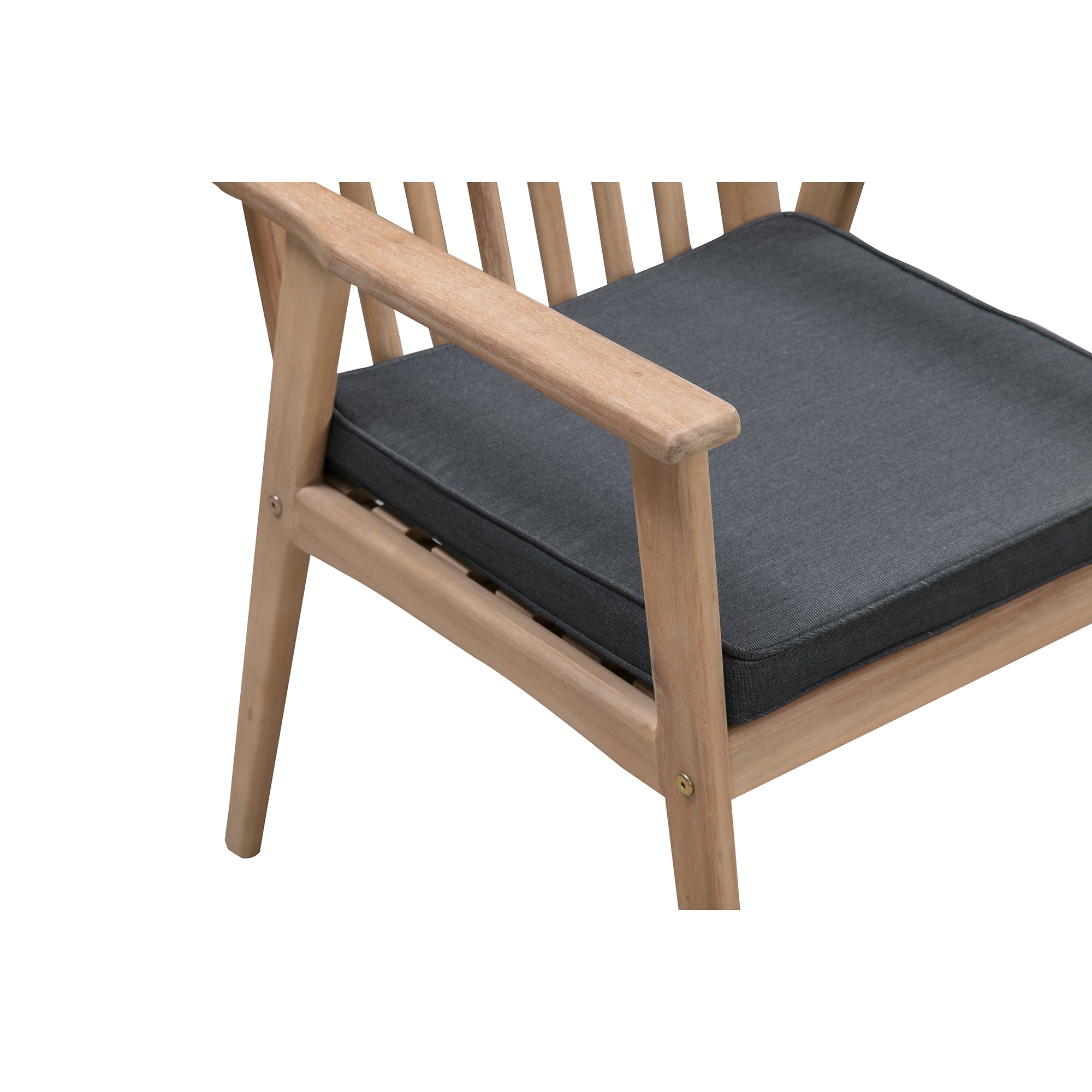 Winslow Outdoor Acacia Wood Dining Table Set with 4 Chairs