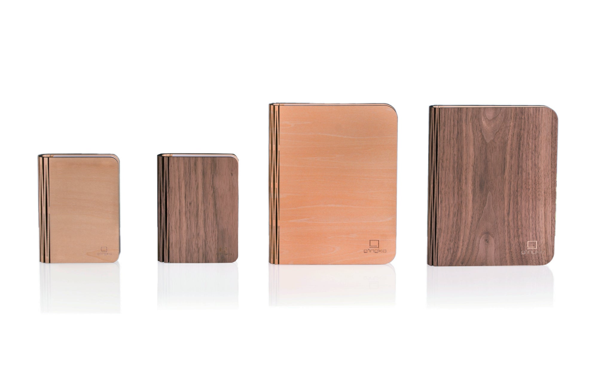Ging-Ko Mini Walnut Smart BookLight