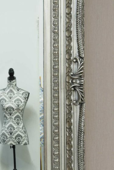 Carrington Silver Large Wall Mirror 175 x 89 CM