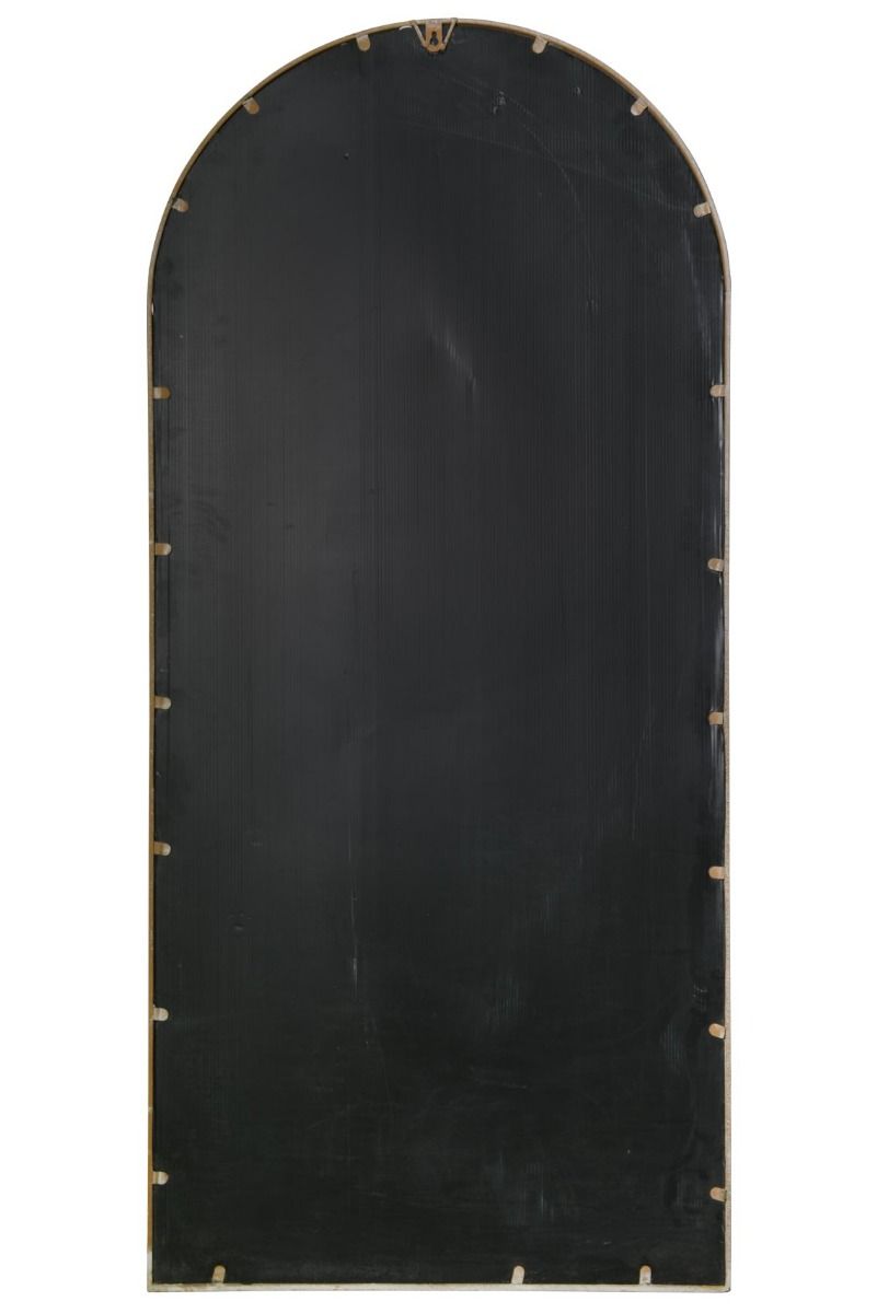 Carrington Gothic Arch Stone Coloured Large Garden Mirror 140 x 65 CM