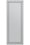 Carrington Loxley All Glass Bevel Free Standing Cheval Dress Mirror 5ft7 x 1ft11 170cm x 58cm