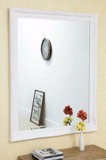Carrington White Large Leaner Mirror 140 x 109 CM