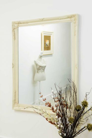 Carrington Ivory Large Leaner Mirror 140 x 109 CM